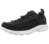 KEEN Men's Uneek SNK Casual Sneakers (9.5, Black/Star White, Numeric_9_Point_5)