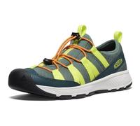 KEEN Motozoa Sneaker, Zapatillas Unisex niños, Verde (Sea Moss/Scarlet Ibis), 38 EU