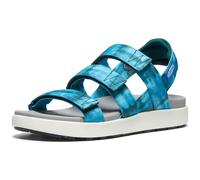 KEEN Mujer Elle Strappy, Seamoss Tie Dye Star White, 38.5 EU