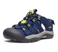 KEEN Newport Boundless Adaptive Alternative Closure Easy on Outdoor Water Unisex Niño, Academia Naval/Onagra de noche, 2 Big Kid