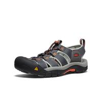 KEEN Newport H2, Sandalias Hombre, Gris (Magnet/Nasturtium), 44 EU