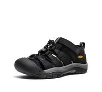 KEEN NEWPORT H2, Sandalias para Unisex niños, BLACK/KEEN YELLOW, 30 EU