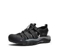 KEEN Newport Sandalias para Hombre, Black/Steel Grey, 46 EU