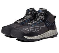 KEEN NXIS EVO Mid Waterproof, Botas para Senderismo Hombre, Magnet/Bright Cobalt, 41 EU