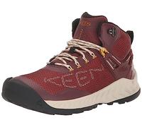 KEEN NXIS EVO Mid Waterproof, Botas para Senderismo Mujer, Andorra/Golden Yellow, 35 EU
