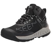 KEEN NXIS EVO Mid Waterproof, Botas para Senderismo Mujer, Black/Blue Glass, 40.5 EU