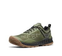 Keen Nxis EVO - Zapatos de Senderismo Impermeables para Hombre, Color Verde Bronce, Talla 7, Brindle Verde Bronce, 40.5 EU