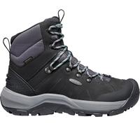 KEEN Revel 4 Mid Polar, Botas de Nieve Mujer, Negro (Black/Harbor Gray), 40.5 EU