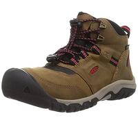 KEEN Ridge Flex Mid Impermeable, Botas para Senderismo, Alfombra roja de Bisonte, 25 EU