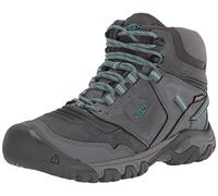 KEEN Ridge Flex Mid Impermeable, Botas para Senderismo Mujer, Porcelana Gris Acero, 39 EU