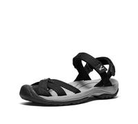 Keen Sandalias Deportivas con Correa Bali para Mujer, Negro (Black/Alloy), 38 EU