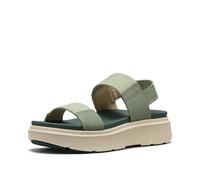 KEEN Sandalias Elle Mila con correa trasera para mujer, Lily Pad/Dark Forest, 3.5 UK, Lily Pad Dark Forest, 36 EU