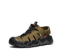 Keen Sandalias Hyperport H2 para Hombre, Transpirables, fáciles de Llevar, cómodas para Senderismo y Agua, Martini Olive/Plaza Taupe, 45 EU, Martini Olive Plaza Taupe, 45 EU