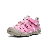 KEEN Sandalias Seacamp 2 CNX unisex con puntera cerrada para niños, Moonlite Malva/Rosa Giggle, 1 Big Kid