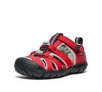 KEEN Sandalias Seacamp 2 Cnx unisex para niños, Cinta de aleación roja, 3 UK
