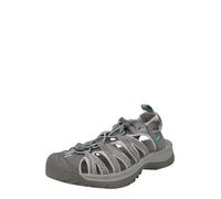 KEEN Whisper, Sandalias Mujer, Gris Medium Grey Peacock Green, 39 EU