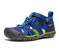 KEEN Seacamp 2 Cnx, Sandalias para Unisex niños, Azul (Blue Depths/Chartreuse), 35 EU