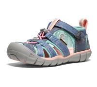 KEEN Seacamp 2 Cnx, Sandalias para Unisex niños, Azul (Flint Stone/Ocean Wave), 30 EU