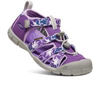 KEEN Seacamp 2 Cnx, Sandalias para Unisex niños, Morado (Camo/Tillandsia Purple), 27/28 EU