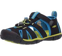 KEEN Sandalias Seacamp 2 Cnx unisex para niños Negro (Black/Brilliant Blue) 38 EU