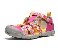 KEEN Seacamp 2 Cnx, Sandalias para Unisex niños, Rosa (Multi/Keen Yellow), 39 EU