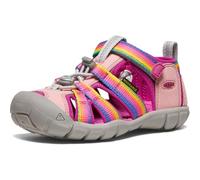 KEEN Seacamp 2 Cnx, Sandalias para Unisex niños, Rosa (Rainbow/Festival Fuchsia), 38 EU