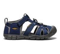 KEEN Seacamp II CNX Sandal Child, Naval Academy Chartreuse, 34 EU