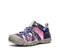 KEEN Seacamp Ii Cnx- Sandalias de punta cerrada para niña, Margaritas Marina, 35 EU