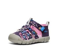 KEEN Seacamp Ii Cnx- Sandalias de punta cerrada para niña, Margaritas Marina, 4 UK