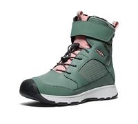 KEEN Skua - Botas de nieve impermeables unisex para niños, Dark Forest Rose Elegance, 32 EU