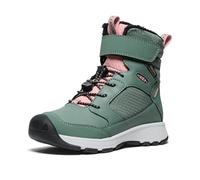 KEEN Skua Winter Waterproof, Botas de Nieve Unisex niños, Dark Forest/Rose Elegance, 27 EU