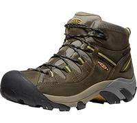 Keen Targhee 2 Mid Waterproof, Botas para senderismo, Hombre, Black Olive/Yellow, 43