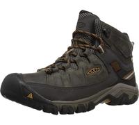 KEEN Targhee 3 Mid Waterproof, Zapatos para Senderismo, Hombre, Black Olive Golden Brown, 43 EU Ancho