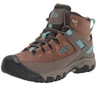 KEEN Targhee 3 Mid Waterproof, Zapatos para Senderismo Mujer, Marrón (Toasted Coconut/Porcelain), 40 EU