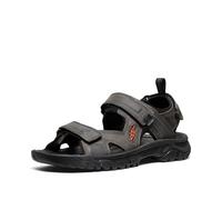 KEEN Targhee 3 Open Toe, Sandalias Hombre, Grey/Black, 42 EU