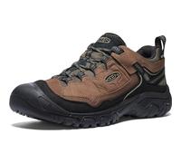 Keen Targhee 4 Low Height Durable Comfortable Waterproof, Zapatos de Senderismo Hombre, Negro (Bison/Black), 44.5 EU