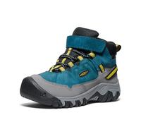 KEEN Targhee 4 Mid Waterproof, Botas de Senderismo Unisex niños, Legion Blue/Antique Moss, 27 EU