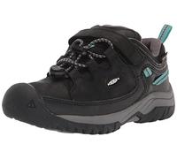 KEEN Targhee Low Waterproof, Botas para Senderismo, Black/Star White, 30 EU