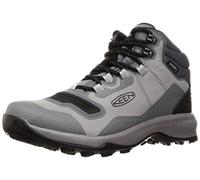 KEEN Tempo Flex Mid WP-m, Botas para Senderismo Hombre, Negro Drizzle, 41 EU