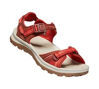 Keen Terradora 2 Open Toe, Sandalia Mujer, Dark Red/Coral, 24 EU