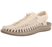 KEEN Uneek Classic Two Cord, Sandalias Hombre, Gorra Blanca Cornstalk, 43 EU