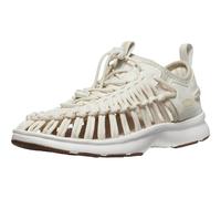 KEEN Uneek O3 - Sandalias transpirables de dos cordones para mujer, ajuste cómodo, color abedul/blanco estrella, Birch Star White, 37 EU