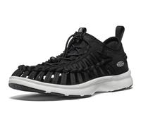 KEEN Uneek O3 - Tenis transpirables de dos cordones para mujer, ajuste cómodo, negro/blanco estrella, 8