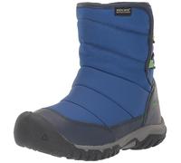 KEEN Unisex Kid's Puffrider Waterproof Snow Boots, Naval Academy Surf, 35 EU