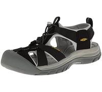 KEEN Venice H2, Sandalias Mujer, Black/Neutral Gray, 35 EU