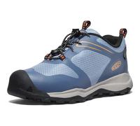 KEEN Wanduro Low Waterproof, Zapatillas para Caminar, Vintage Indigo/Scarlet Ibis, 24 EU