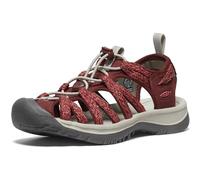 KEEN Whisper, Sandalia Mujer, Cayenne/Fired Brick, 38.5 EU