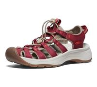 KEEN Sandalia Astoria West para mujer, Merlot Scarlet Ibis, 38 EU
