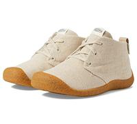 KEEN Women's Mosey Chukka Canvas Boots, Natural Canvas Birch, 40.5 EU