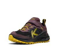 Keen Zionic - Zapatos de Senderismo Impermeables Unisex para niños, Color arándano/Negro, Talla 4
